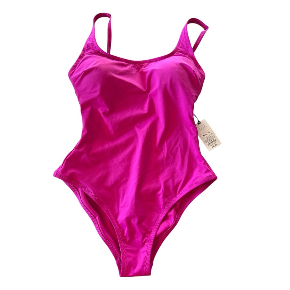 Shade & Shore Hot Pink One-Piece Swimsuit